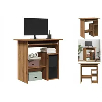 VidaXL Schreibtisch Artisan-Eiche 80x45x74 cm Holzwerkstoff