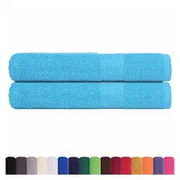 VidaXL Saunatücher 2 Stk. Türkis 80x200 cm 360 g/m2