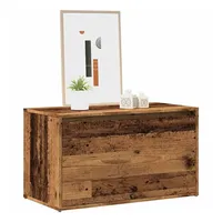 VidaXL Flurbank 80x40x45 cm Altholz-Optik Holzwerkstoff