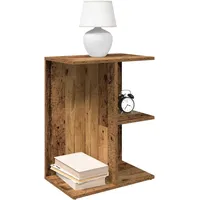 VidaXL Nachttische 2 Stk. Altholz-Optik 46,5x29x61 cm Holzwerkstoff