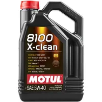 Motul 8100 x-clean 5W40, 5 Liter, BLACK