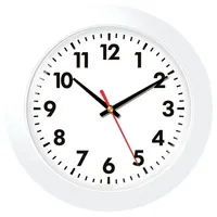 EUROTIME 80511-00 Quarz Wanduhr 30.5cm Weiß