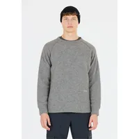 SOS Strickpullover "Aneto", Herren, Gr. S, grau, 100% Wolle,