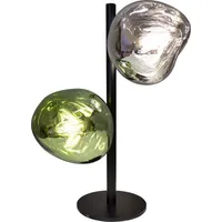ECO-Light Tischleuchte Canopus Alu, Eisen, Stahl & Metall Schwarz