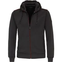 CasaModa Sweatjacke in Schwarzgrau | Gr.: L