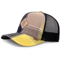 Djinn's Djinns - EmboCheck (Wheat) - Trucker Cap Meshcap