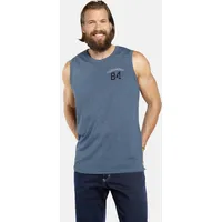 Jan Vanderstorm Doppelpack Tanktop PORO in blau grau |