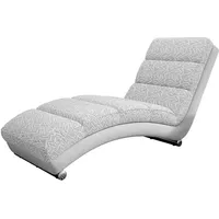Mirjan24 Relaxliege, Hellgrau, 1-Sitzer, Rechteckig, 62x84x180 cm, Wohnzimmer, Sessel,