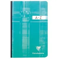 Clairefontaine Notizbuch Registerbuch A4 96 Blatt kariert weicher Deckel
