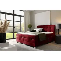 Fun Möbel Boxspringbett Elektrisch Bett FRANCO 140x200cm in Stoff