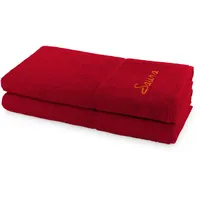 Möve Frottana Saunatuch 80 x 200 cm rot 2