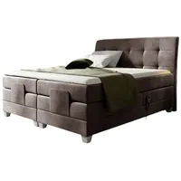 Fun Möbel Boxspringbett Braun,