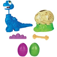 PLAY-DOH Dino Crew Bronto aus dem Ei, Spielzeug-Dinosaurier für