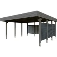 SKANHOLZ Skan Holz Carport Friesland Hybrid 557 cm x