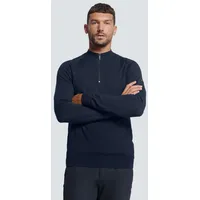 No Excess Rundhalspullover NO EXCESS "No Excess Half Zip