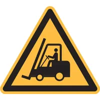 Industrial Quality Supplies Warnzeichen Warnung vor Flurförderfahrzeugen, Typ: 04200