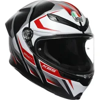 AGV K6 S Karve schwarz-weiss-rot XL