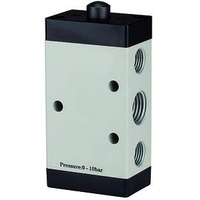 Riegler 5/2-Wegeventil, mechanisch betätigt, »M5«, Stössel, G 1/4