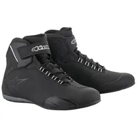 Alpinestars Sektor wasserdichte Motorrad Schuhe, schwarz,
