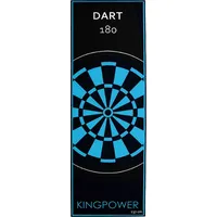 TSGPS Kingpower Dartteppich mit Abwurflinie, Dart Zubehör mit Motiv,