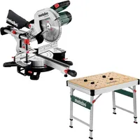 Metabo Kapp und Gehrungssäge kgs 254 m inkl. Multifunktionstisch