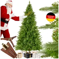Tectake tectake® Weihnachtsbaum , verschiedene Größen, künstlich in Grün,