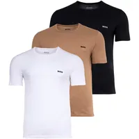 Boss Classic Kurzarm-T-Shirt 3 Einheiten Medium Beige M
