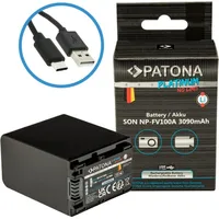 PATONA Platinum Akku mit USB-C Sony NP-FV100