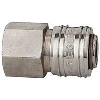 Riegler Schnellverschlusskuppl. NW 7,2 »connect line«, MS vern., G