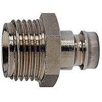 Riegler Temperier-Einstecknippel DN 9 mit Außengewinde, M16x1,5, SW 17
