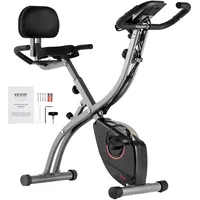Vevor Heimtrainer Zusammenklappbar Fitness-Heimtrainer Aufrechtes Indoor-Fahrrad