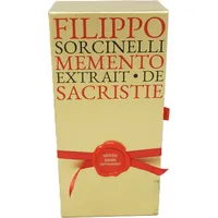 Tonino Lamborghini Filippo Sorcinelli Memento Extrait De Sacristie Notre