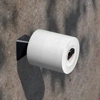 Keuco AVENO Ersatzrollenhalter 14663370000, zum Kleben/Schrauben, schwarz matt