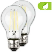 Briloner LED-Leuchtmittel 2er-Set Bulb, A