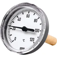 Riegler Bimetallthermometer G 1/2 40 mm weiß