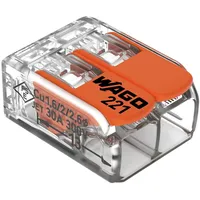 WAGO Verbindungsklemmen 221-612 | 2-polig, bis 6 mm2, COMPACT