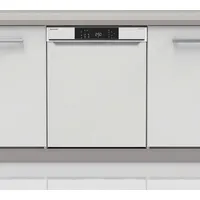Sharp Unterbaugeschirrspüler QW-NA1CU47DW-DE - weiß/edelstahl, 60 cm