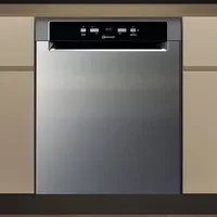 Bauknecht BK4UB14BN7A0X Einbau-Geschirrspüler (unterbaufähig, 598 mm breit, Edelstahl)