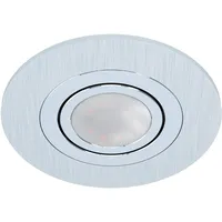 EGLO Areitio, Einbaustrahler GU10 LED Leuchtmittel inklusive, Einbaustrahler flach,