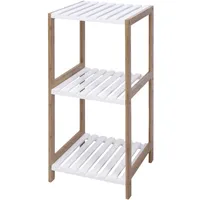 Wellhome Well Home Badezimmerregal mit 3 Ablagen aus MDF
