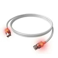 EasyLan DualBoot LED Patchkabel RJ45 S/FTP Cat.6A (Class EA),