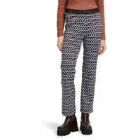 Cartoon Schlupfhose mit Jacquard in Cream/Light Blue | Gr.: