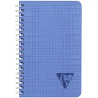 Clairefontaine 10x Doppelspiralbuch 11x17cm 50 Blatt kariert, sortiert 328535C