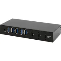 Exsys USB 3.2 Gen 2x1 HUB 7-Port USB-C 7