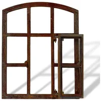 Aubaho Stallfenster Rost Fenster zum Öffnen Scheunenfenster 71cm Eisen