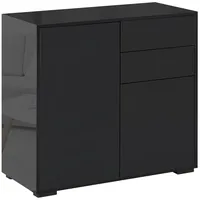 Homcom Sideboard Aufbewahrungsschrank mit 2 Schublade, 2 Türen für