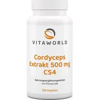 VITA-WORLD Vitaworld Cordyceps Extrakt 500 mg Kapseln (100 Stk.)