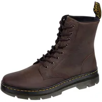 Dr. Martens Combs Leather Fashion Boot, Dunkelbraunes Verrücktes Pferd,