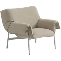 Muuto Wrap Lounge Chair, Ecriture 240 Stuhl gepolstert