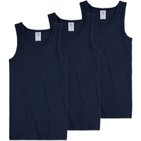 Sanetta Jungen Unterhemden 3er Pack - Tank Top, Basic,